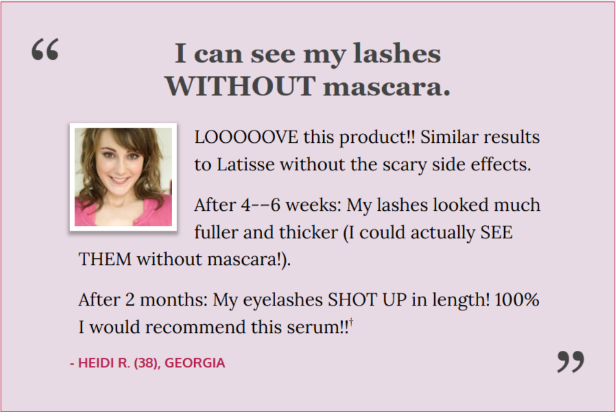 Miracle Lash customer reviews
