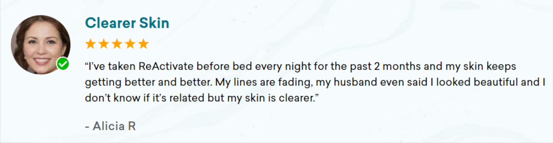 Reactivate Skin Care user reviews