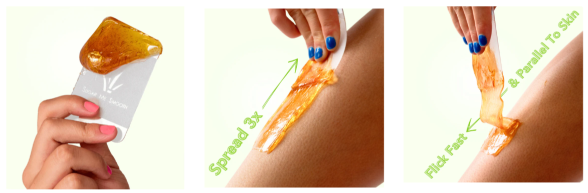 Sugar Me Smooth Sugar Wax Using Method