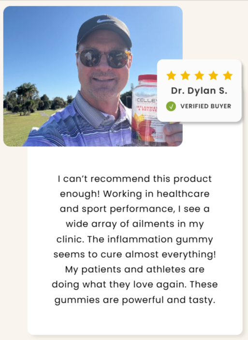 Cellev8 Inflammation and Recovery Customer Reviews